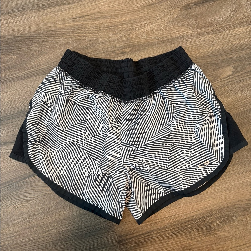 Champion Black and White Athletic Shorts